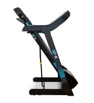 Tapis de course Pliable SPX -14km/h - 2,0 Cv - 12 Programmes, Inclinaison, Capteurs Pouls, Ecran LCD et Haut-Parleurs