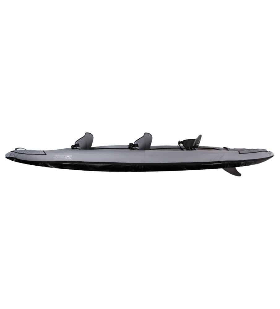 Kayak gonflable 201 - 2 à 3 places gris