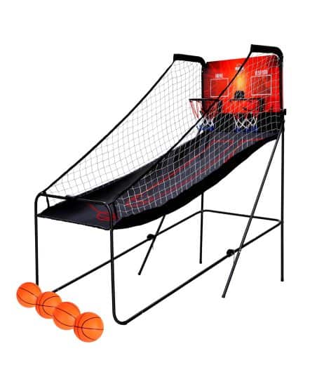 Panier de basket pliable Double Shot 8 jeux - Oakland