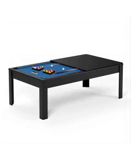 Billard américain convertible 206 x 116 x 80 cm - Harmony Noir