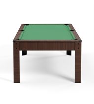 Billard américain convertible 206 x 116 x 80 cm - Harmony Chêne