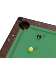 Billard américain convertible 206 x 116 x 80 cm - Harmony Chêne
