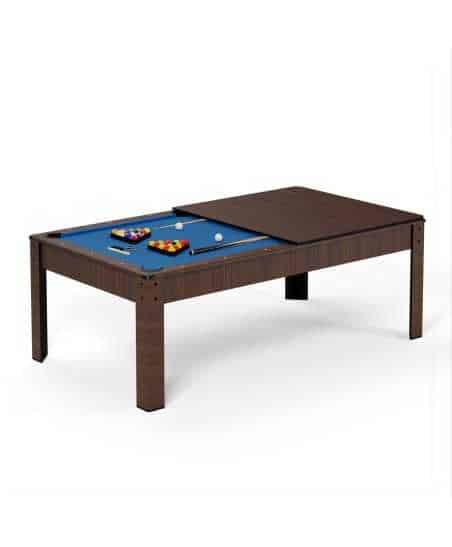 Billard américain convertible 206 x 116 x 80 cm - Harmony Chêne