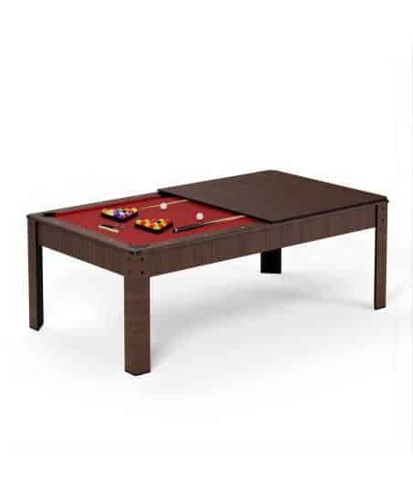 Billard américain convertible 206 x 116 x 80 cm - Harmony Chêne