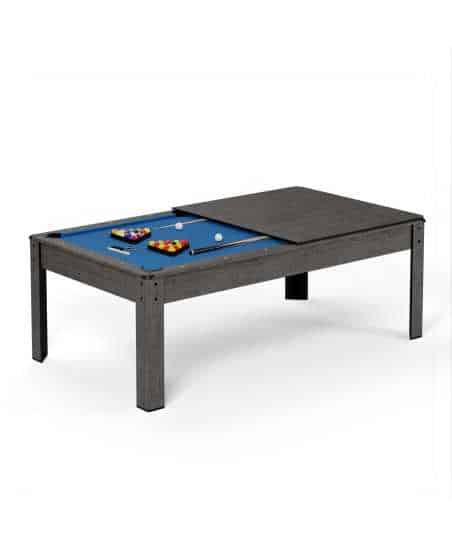 Billard américain convertible 206 x 116 x 80 cm - Harmony Gris