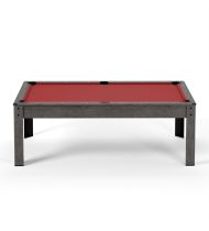 Billard américain convertible 206 x 116 x 80 cm - Harmony Gris