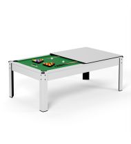 Billard américain convertible 206 x 116 x 80 cm - Harmony Ivoire