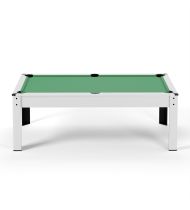 Billard américain convertible 206 x 116 x 80 cm - Harmony Ivoire