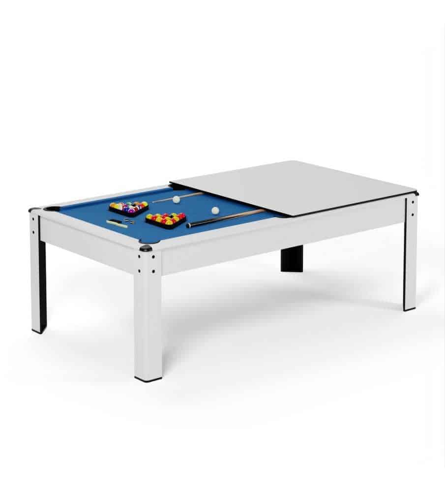 Billard américain convertible 206 x 116 x 80 cm - Harmony Ivoire