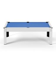 Billard américain convertible 206 x 116 x 80 cm - Harmony Ivoire