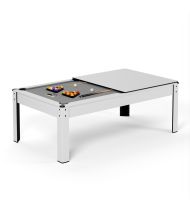 Billard américain convertible 206 x 116 x 80 cm - Harmony Ivoire
