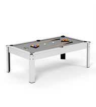 Billard américain convertible 206 x 116 x 80 cm - Harmony Ivoire