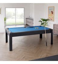 Billard américain convertible 206 x 116 x 80 cm - Harmony Noir
