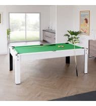 Billard américain convertible 206 x 116 x 80 cm - Harmony Ivoire