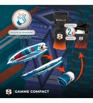 Pack Stand Up Paddle gonflable COMPACT Junior 8'0 -Simple Paddle