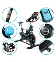 Vélo Spinning SPRINTER - Inertie 13Kg